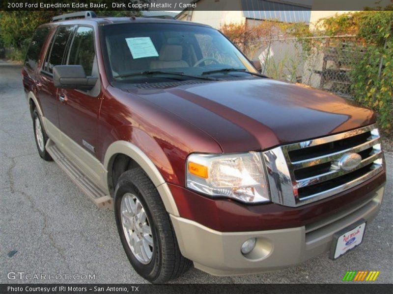 Dark Copper Metallic / Camel 2008 Ford Expedition Eddie Bauer
