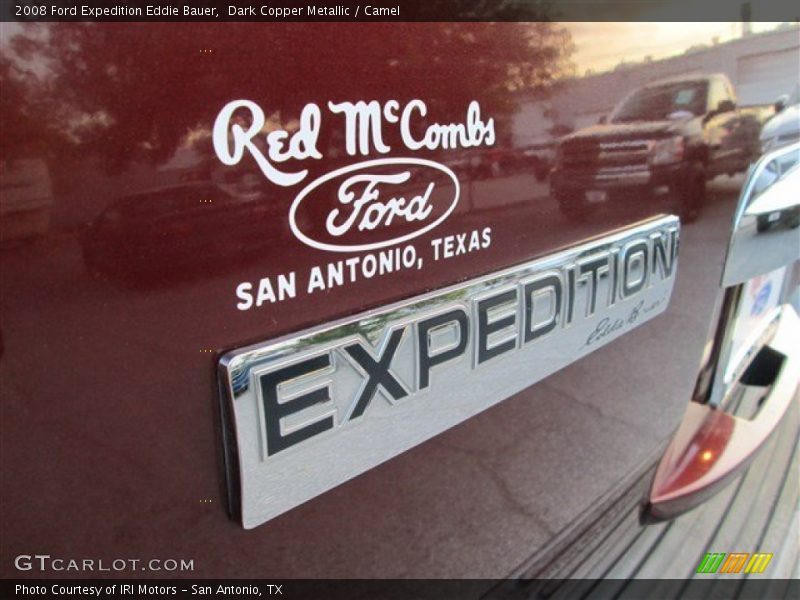Dark Copper Metallic / Camel 2008 Ford Expedition Eddie Bauer