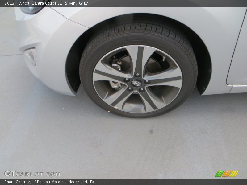 Silver / Gray 2013 Hyundai Elantra Coupe SE
