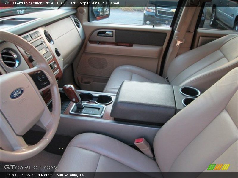 Dark Copper Metallic / Camel 2008 Ford Expedition Eddie Bauer