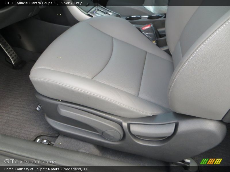 Silver / Gray 2013 Hyundai Elantra Coupe SE