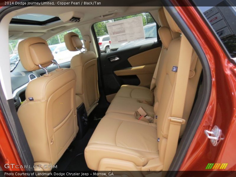 Rear Seat of 2014 Journey Limited