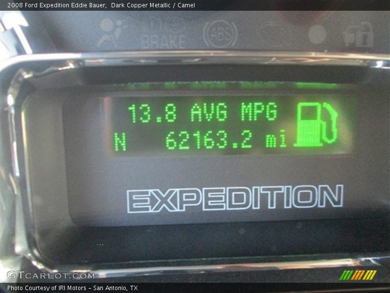 Dark Copper Metallic / Camel 2008 Ford Expedition Eddie Bauer