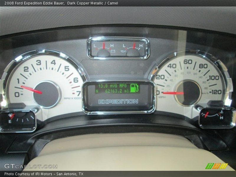 Dark Copper Metallic / Camel 2008 Ford Expedition Eddie Bauer