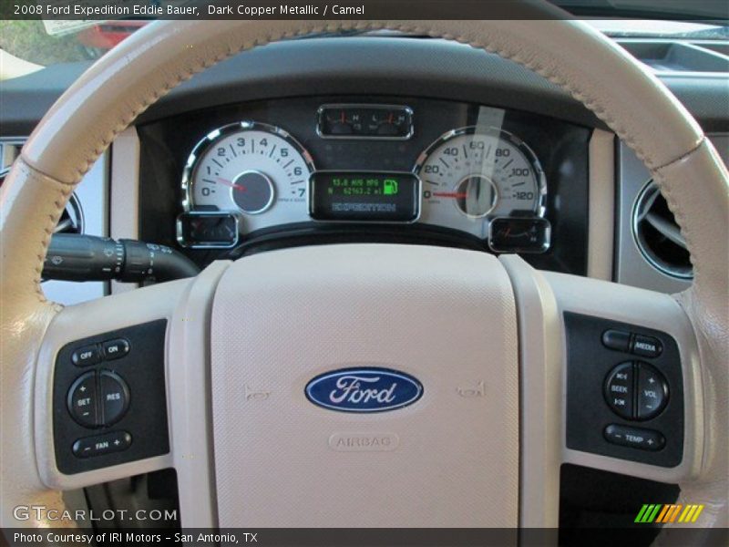Dark Copper Metallic / Camel 2008 Ford Expedition Eddie Bauer