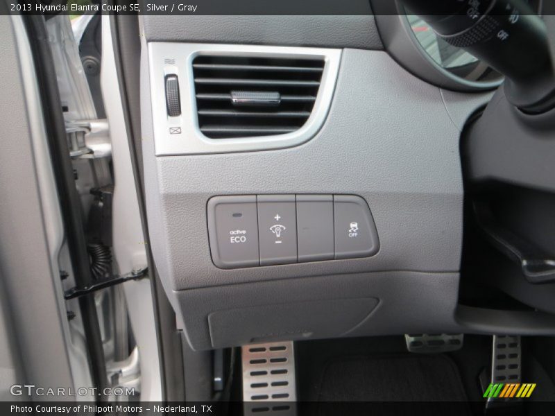 Silver / Gray 2013 Hyundai Elantra Coupe SE