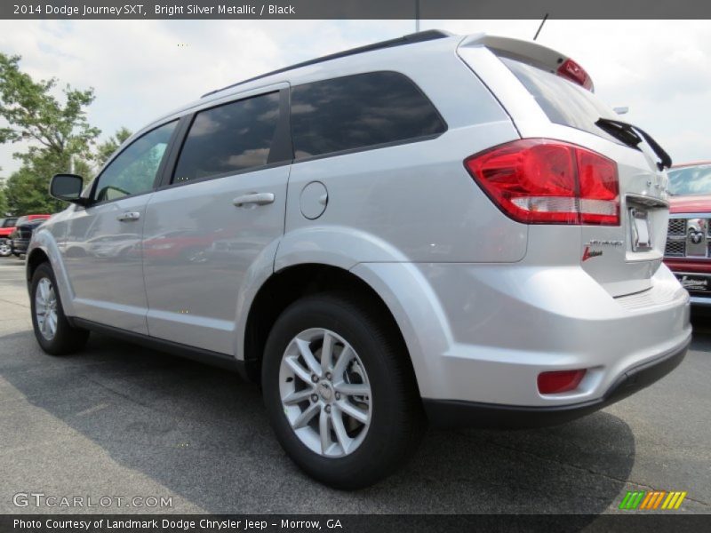 Bright Silver Metallic / Black 2014 Dodge Journey SXT
