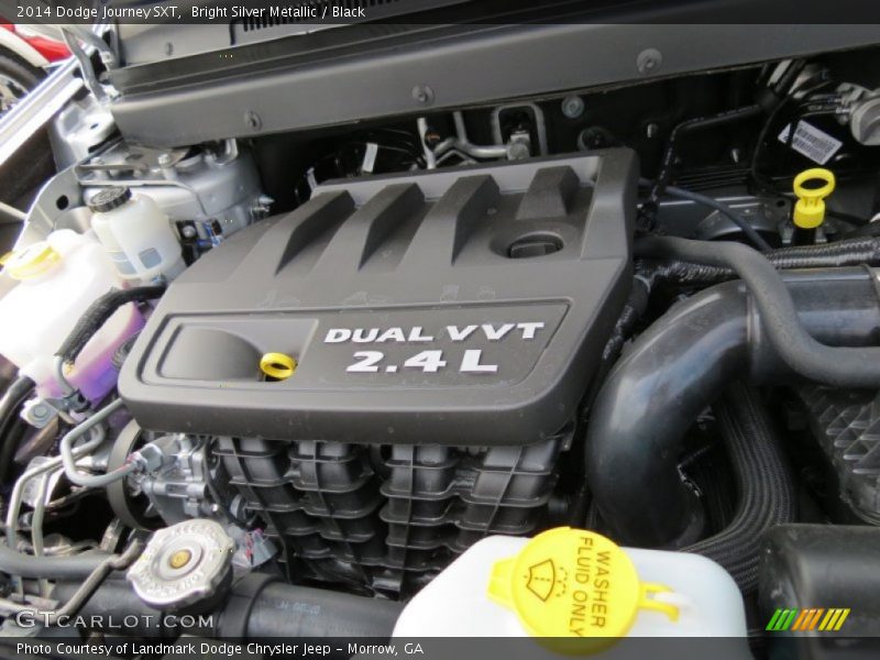 Bright Silver Metallic / Black 2014 Dodge Journey SXT