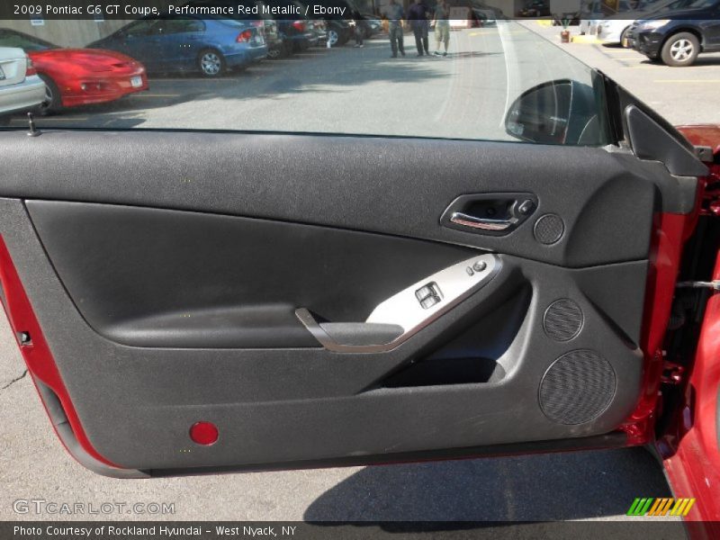 Performance Red Metallic / Ebony 2009 Pontiac G6 GT Coupe