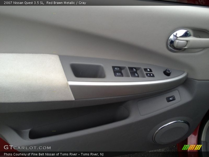 Red Brawn Metallic / Gray 2007 Nissan Quest 3.5 SL
