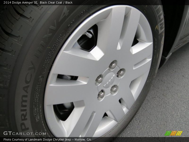 Black Clear Coat / Black 2014 Dodge Avenger SE