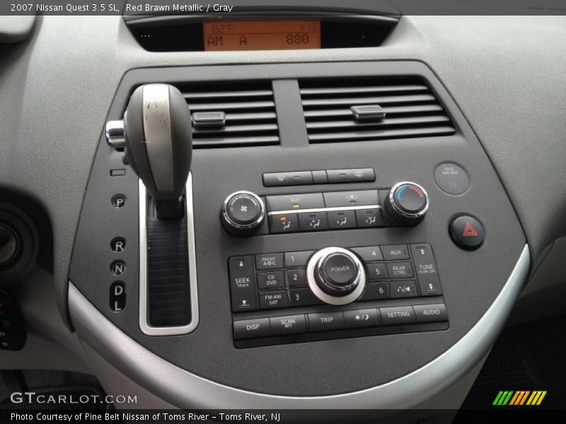 Red Brawn Metallic / Gray 2007 Nissan Quest 3.5 SL