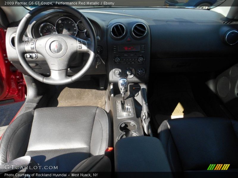Performance Red Metallic / Ebony 2009 Pontiac G6 GT Coupe