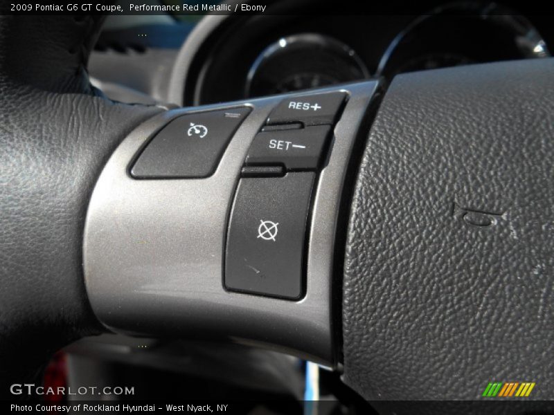 Performance Red Metallic / Ebony 2009 Pontiac G6 GT Coupe