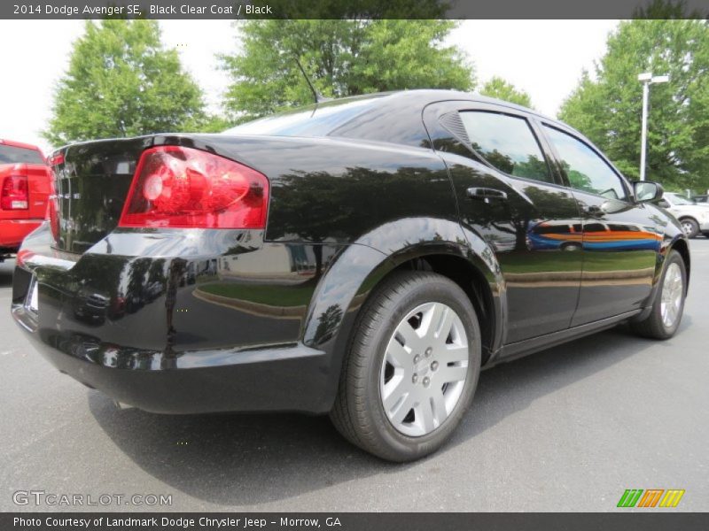 Black Clear Coat / Black 2014 Dodge Avenger SE