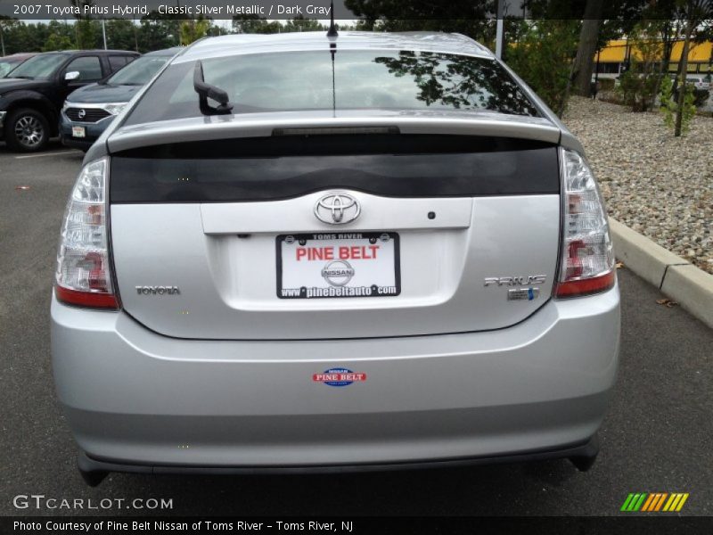 Classic Silver Metallic / Dark Gray 2007 Toyota Prius Hybrid