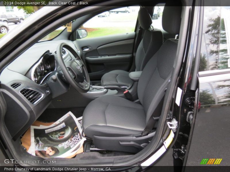 Black Clear Coat / Black 2014 Dodge Avenger SE
