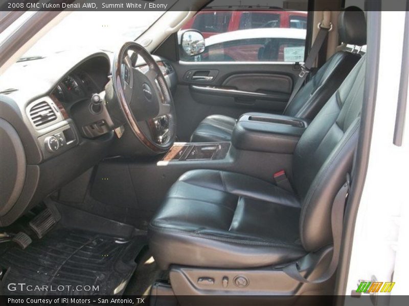 Summit White / Ebony 2008 GMC Yukon Denali AWD