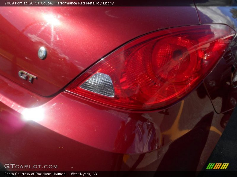 Performance Red Metallic / Ebony 2009 Pontiac G6 GT Coupe