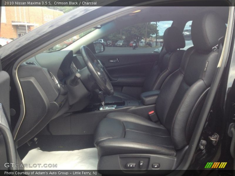 Crimson Black / Charcoal 2010 Nissan Maxima 3.5 S
