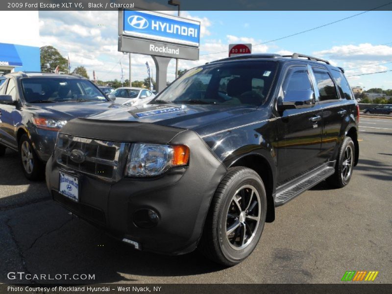 Black / Charcoal 2009 Ford Escape XLT V6