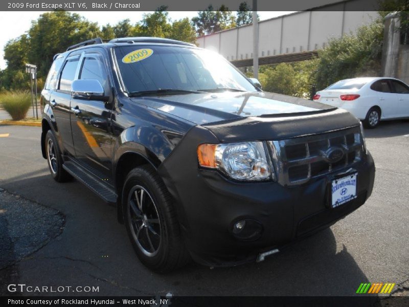 Black / Charcoal 2009 Ford Escape XLT V6