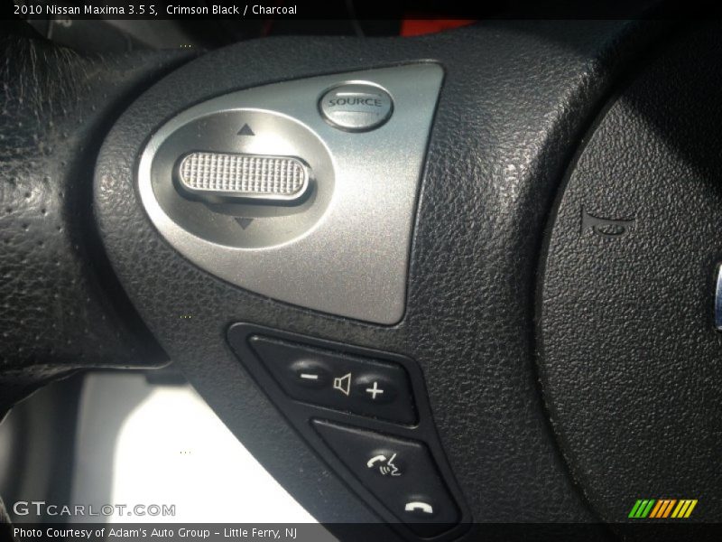 Crimson Black / Charcoal 2010 Nissan Maxima 3.5 S