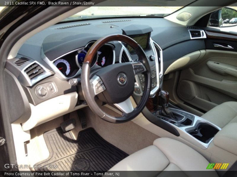 Black Raven / Shale/Ebony 2011 Cadillac SRX FWD