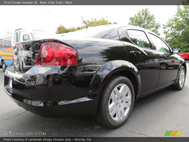Black Clear Coat / Black 2014 Dodge Avenger SE