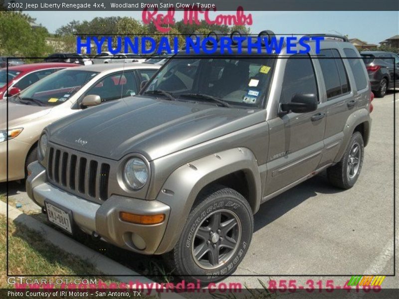 Woodland Brown Satin Glow / Taupe 2002 Jeep Liberty Renegade 4x4