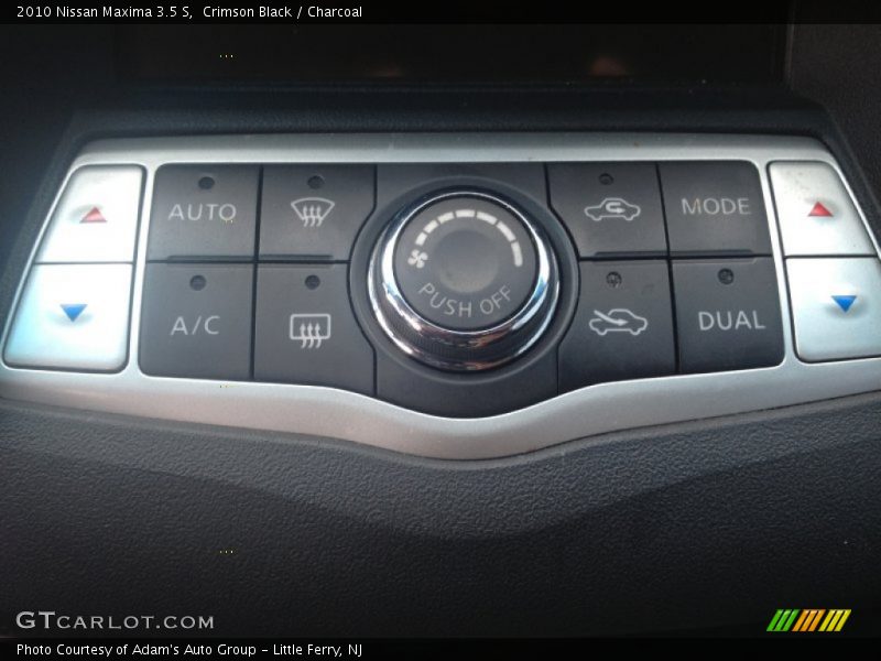 Crimson Black / Charcoal 2010 Nissan Maxima 3.5 S