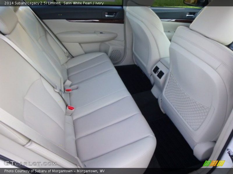 Satin White Pearl / Ivory 2014 Subaru Legacy 2.5i Limited
