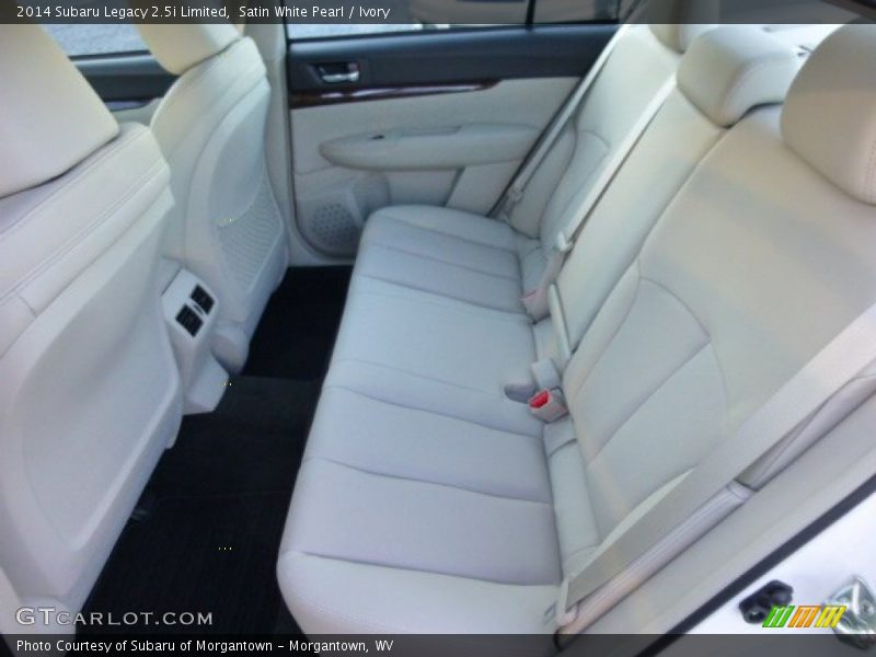 Satin White Pearl / Ivory 2014 Subaru Legacy 2.5i Limited