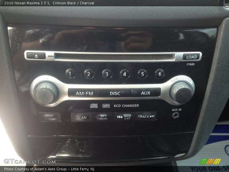 Crimson Black / Charcoal 2010 Nissan Maxima 3.5 S