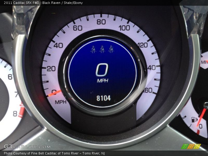 Black Raven / Shale/Ebony 2011 Cadillac SRX FWD