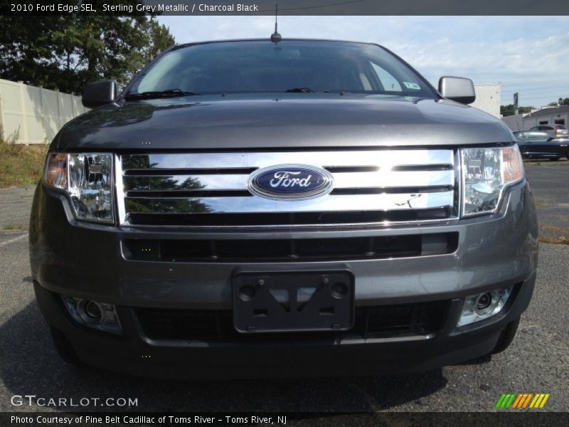 Sterling Grey Metallic / Charcoal Black 2010 Ford Edge SEL