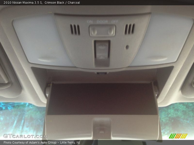 Crimson Black / Charcoal 2010 Nissan Maxima 3.5 S
