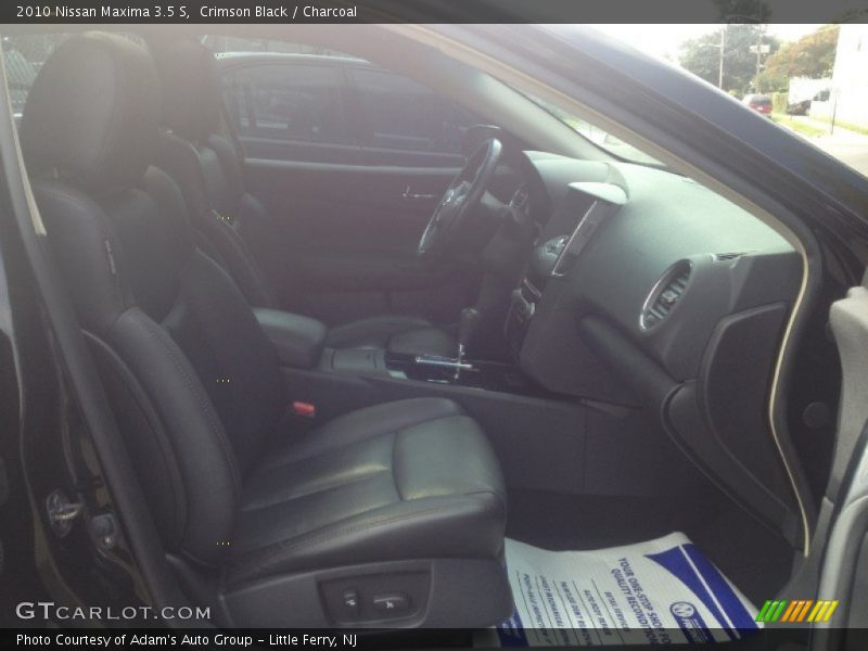 Crimson Black / Charcoal 2010 Nissan Maxima 3.5 S