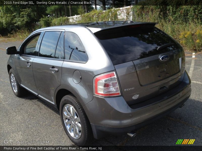 Sterling Grey Metallic / Charcoal Black 2010 Ford Edge SEL