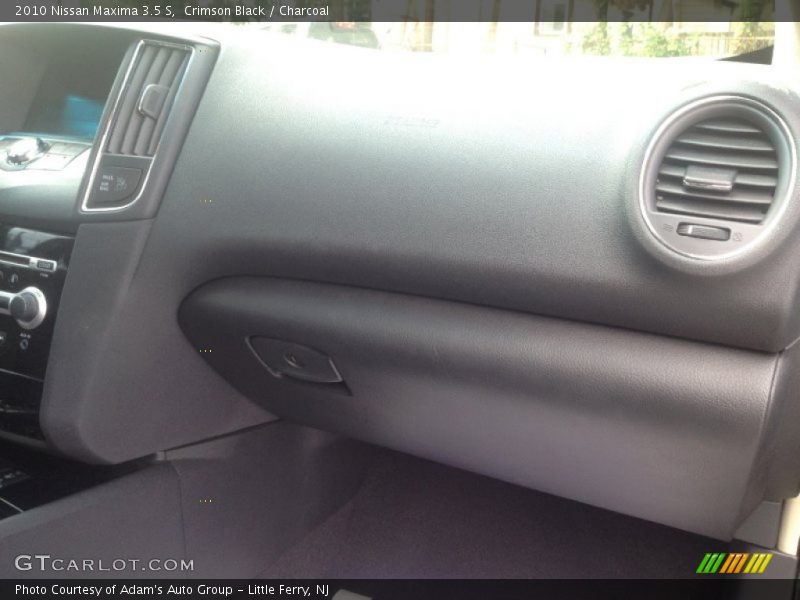 Crimson Black / Charcoal 2010 Nissan Maxima 3.5 S