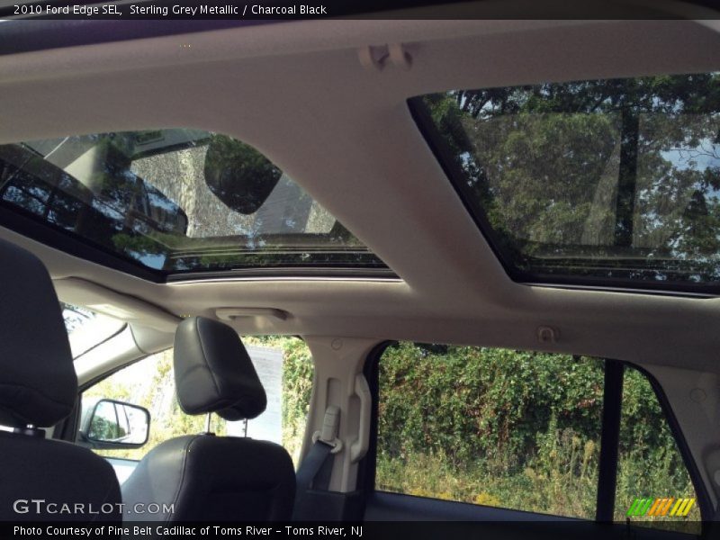 Sterling Grey Metallic / Charcoal Black 2010 Ford Edge SEL