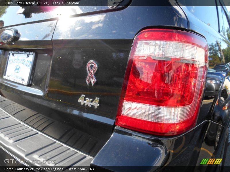 Black / Charcoal 2009 Ford Escape XLT V6