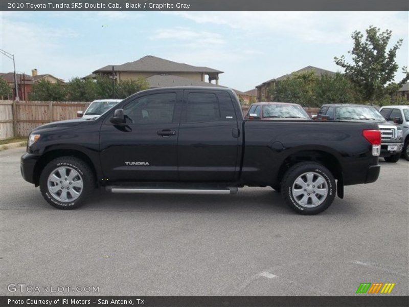 Black / Graphite Gray 2010 Toyota Tundra SR5 Double Cab