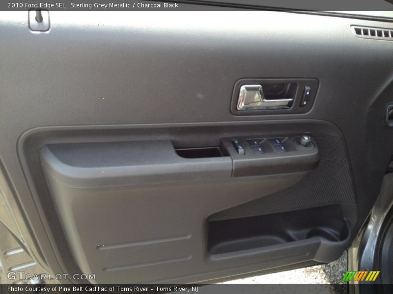 Sterling Grey Metallic / Charcoal Black 2010 Ford Edge SEL
