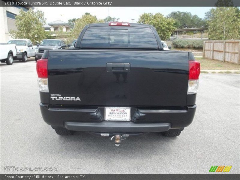 Black / Graphite Gray 2010 Toyota Tundra SR5 Double Cab