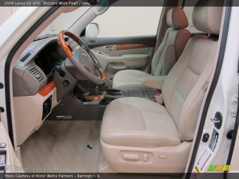 Blizzard White Pearl / Ivory 2006 Lexus GX 470