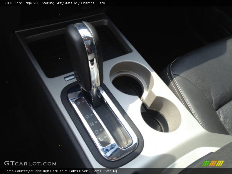 Sterling Grey Metallic / Charcoal Black 2010 Ford Edge SEL