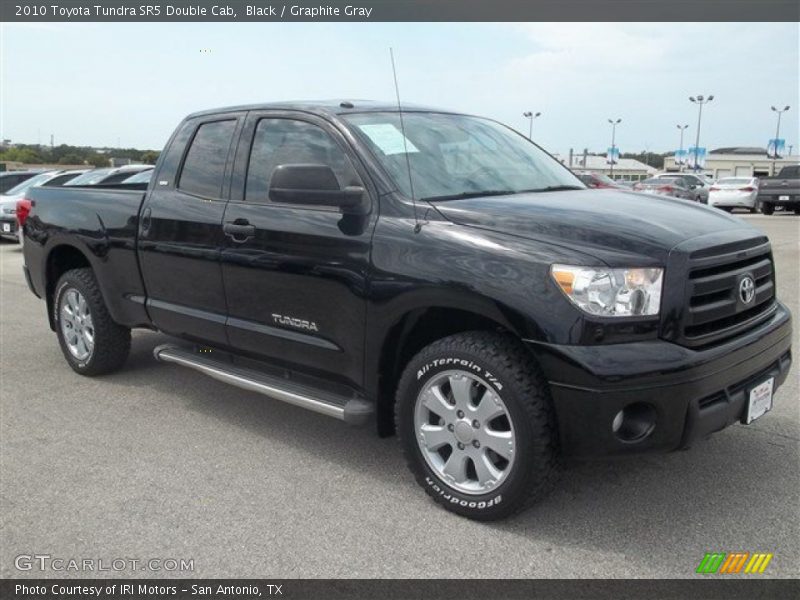 Black / Graphite Gray 2010 Toyota Tundra SR5 Double Cab