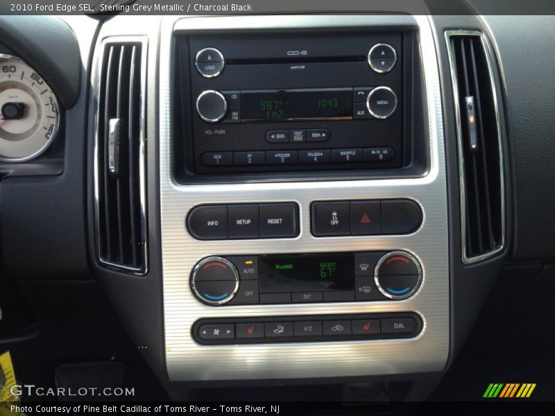Sterling Grey Metallic / Charcoal Black 2010 Ford Edge SEL