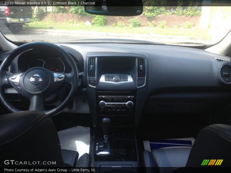Crimson Black / Charcoal 2010 Nissan Maxima 3.5 S
